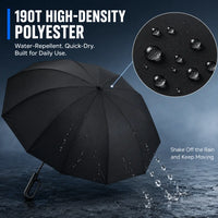 Travel umbrella in ocean blue