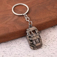 Creative Gear Head Keychain Speed Gearbox Keyring for Car Key Turbo Hub Brake Disc Pendant Shock Absorber Keys Holder Chain Ring