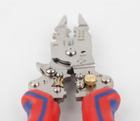 13 in 1 Foldable Wire Stripper, 2025 Folding Efficient Electrician Stripping Plier,Tool for Cutting and Pulling Pliers