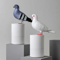 Automatic Soap Dispenser Cute Pigeon Touchless Foaming Soap Dispenser 300Ml Electric Foam Soap Dispenser for Bathroom Kitchen