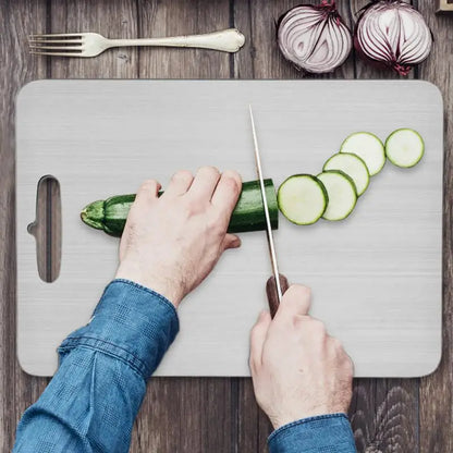 Professional Grade Stainless Steel Cutting Board