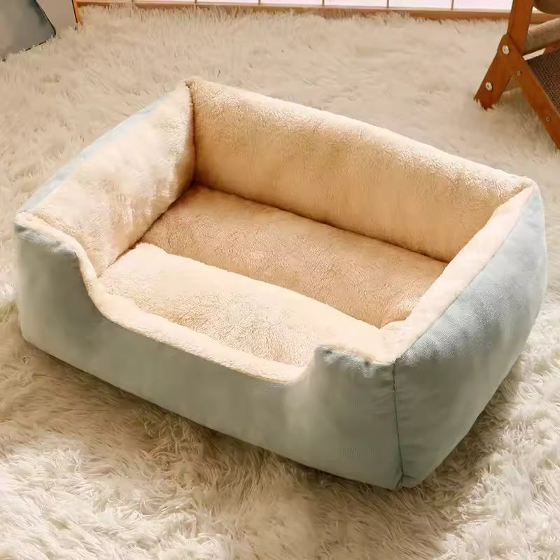 Cozy Cave Pet Bed - Orthopedic Bolster Bed for Dogs and Cats