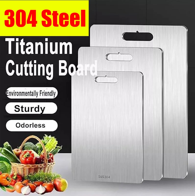 Professional Grade Stainless Steel Cutting Board