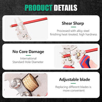13 in 1 Foldable Wire Stripper, 2025 Folding Efficient Electrician Stripping Plier,Tool for Cutting and Pulling Pliers