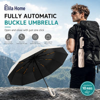 Travel umbrella in starry black